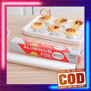 AI-C977 Kertas BBQ Bakaran Grill Anti Lengket / Foil Wrap 30CM x 6.5M Food Import / Kertas