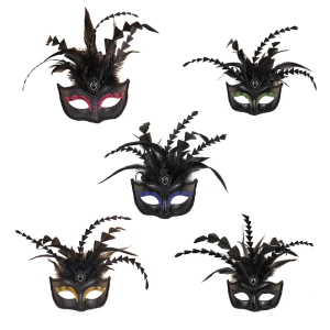 Masquerades Mask for Women Mardi Gras Mask Carnivals Prom Venetians Mask Halloween Party Mask Fancy Dress Party Supplies