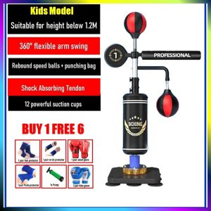Speed Boxing Bags 3-in-1 Boxing Punching Bag Stand Boxing Sandbag Sand Bag MMA Muay Thai Training Gym Kicking Ball Punching Bag