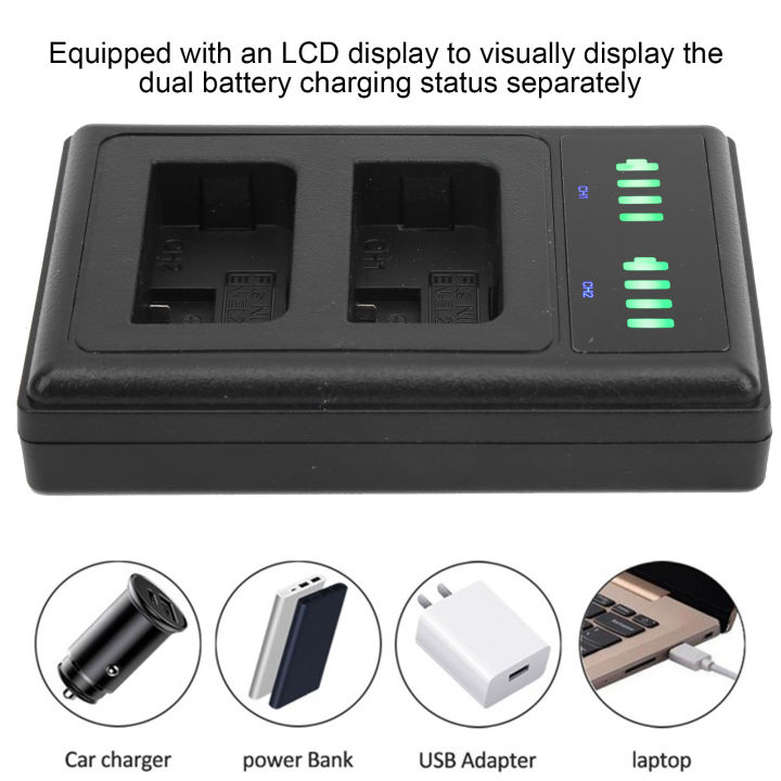 Sạc Pin Kép Bộ sạc pin Bộ Sạc Pin Micro Loại C mạch an toàn Thiết kế ...