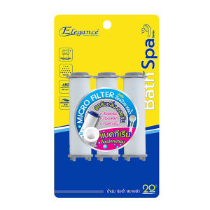 Elegance หัวฝักบัว สปา 3 ระบบ หมุนได้360องศา มีปุ่มล็อคสำหรับเปิด-ปิดน้ำ พร้อมFilterกรองสิ่งสกปรก EG8597 พร้อมส่งจากไทย ฝักบัว