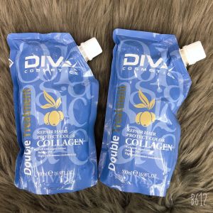 Dầu hấp DIVA Cosmetics Protect Color Phục hồi hư tổn Giữ màu và Dưỡng tóc mềm mượt 500ml