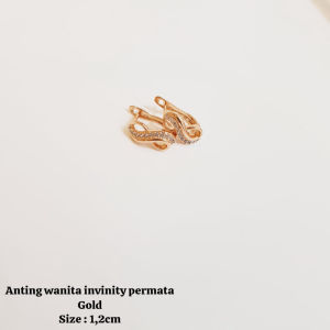 Deux - Anting Jepit Wanita Inifinty Permata