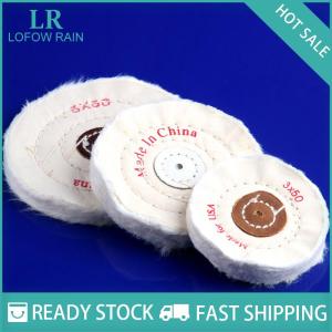 LF Wholesale✨Flash Sale ✨ ล้อขัด3 4 5 6 7 8 ล้อขัดผ้าฝ้ายผ้าสำลีสำหรับขัดล้อเครื่องประดับเงินสีทอง