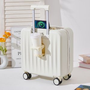 18Inch Luggage Universal Wheel Password Suitcase Lightweight Travel Multifunctional Boarding Bag