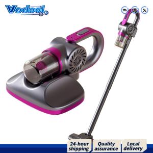 【Fast delivery】 เครื่องดูดฝุ่นมือถือพลังสูง 85000Pa พร้อมแสง UVC สำหรับทำความสะอาดเตียง รถยนต์ และโต๊ะทำงาน น้ำหนักเบา