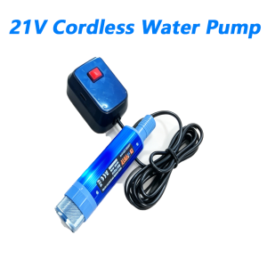 21V Cordless Electric Water Pump 40-60 L/Min Diesel Fuel Water Submersible Pump For Lithium Battery