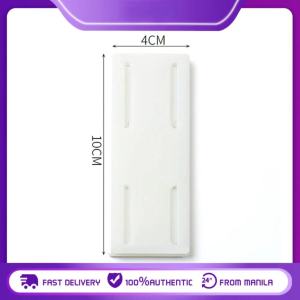 Power Socket Holder Self Adhesive Punch-Free Plug Fixer Seamless Socket Holder Wall Mount Fixator