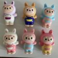 🔥NEW🔥 Labubu Stress Relief Squishy Toy PU Slow Rebound Decompression Toy Pinch Le Collection Doll Thailand Hot Selling La Boo Boo Relaxing Toys. 