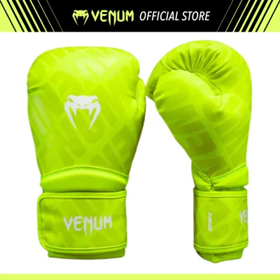 VENUM Contender 1.5 XT 3D Boxing Gloves | Neon Yellow | 10oz-16oz