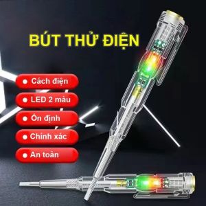 [HCM] Bút Thử Điện Cảm Ứng Không Cần Chạm Đèn LED 2 Màu Thông Minh An Toàn Trong Thi Công Điện -Cozy520