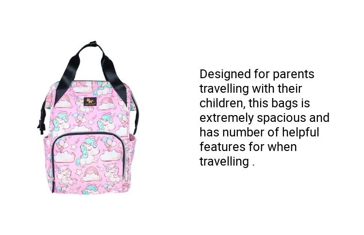Colorland Unicorn Diaper Bags Colorland Bolide Baby Changing