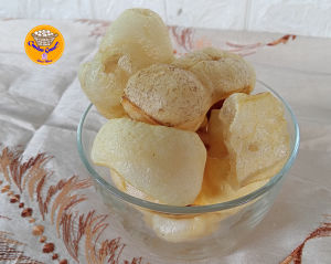 Kerupuk Kulit Sapi Original 100 gr Dorokdok Jumbo Rambak Gurih Asin Renyah Camilan Khas Garut