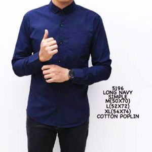 KEMEJA LENGAN PANJANG POLOS