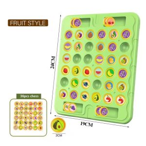 Memory Chess Board Game Mainan Flip Chess Edukasi Papan Memories Game Interaktif Multipemain Game Kreativitas