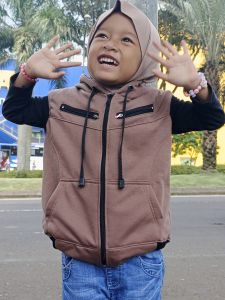 Jaket rompi anak variasi katun fleece Berkahku shop