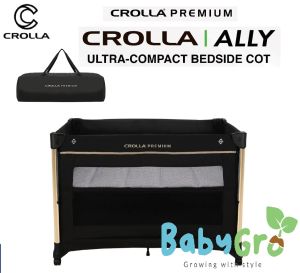 Crolla Premium Gold Ally Baby Playpen Playard with Adjustable Slide Door