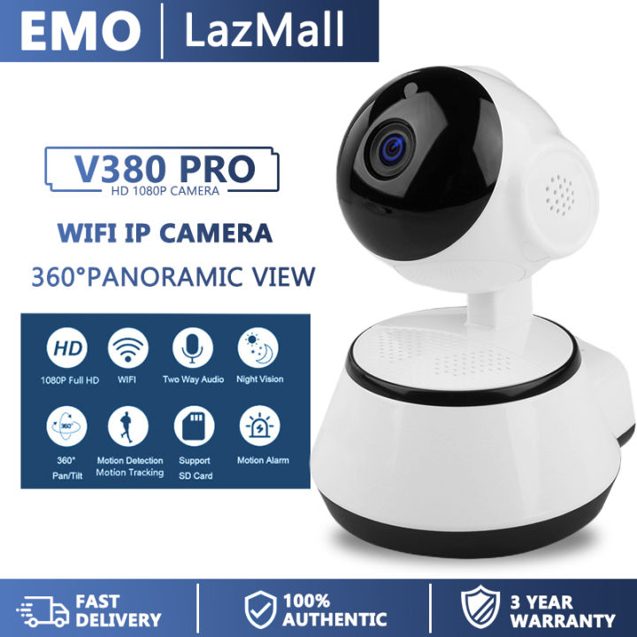 V380 Q6 PRO CCTV Camera Wifi Connect to Phone 1080P IP Camera 360 Degree  WiFi Mini Portable Indoor Night Vision Baby Monitor CCTV Security Camera  cctv