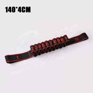 Professional dance and yoga shoulder-opening training with segmented digital resistance bands