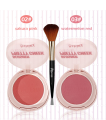 Ashley Shine Blusher Pretty Cheek Velvet  Waterproof Natural Blusher Hightlight  Multiple Uses Blush on Cheek  with Brush AS9092. 