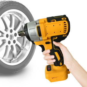 High Torque 520Nm Cordless Impact Wrench Brushless Electric Impact Wrench Compatible with Makita Battery Professional Hand Tool for Mechanics