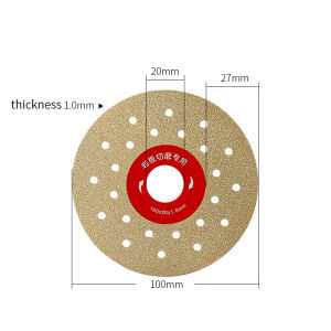 4 Inch Diamond Cutting Disc Angle Grinder Grinding Wheel Slab Ceramic Tiles Marble Porcelain Grinding Cutting Disc Blade Wheels