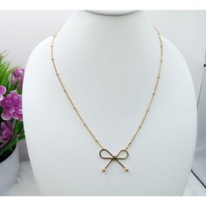Kalung Wania Tabita Titanium Anti Karat dan Tahan Lama Premium Quality Perempuan Harian KS0035