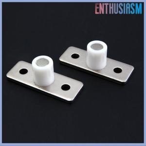 【Enthusiasm】🌟🌟【Hot Sale】🎈 2Pcs Floor Mount Sliding Wooden Door Guide Roller Retainer Top