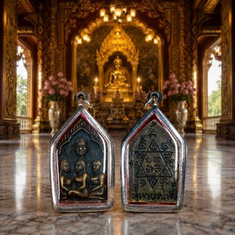 รูปจากผู้ขายบน Lazada: จี้สร้อยคอ จี้พระเครื่องราง ขุนแผนนางล้อม เนื้อโลหะทองเหลืองเก่า ตั้งราคา ฿83 ขายแล้ว 268 ชิ้น