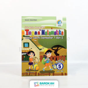 Buku Pintar Mengerjakan Tugas Matematika Untuk SD/Mi Semester 1&2 Kelas 5 Pustaka Tanah Air