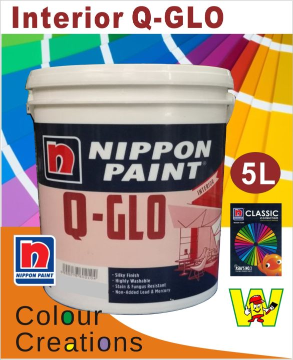 MULTI COLOURS QGLO NIPPON PAINT / 15L / Nippon Paint / Interior QGlo