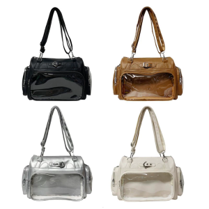 กระเป๋า Crossbody สไตล์โรงเรียนญี่ปุ่นสำหรับแฟนๆอะนิเมะมีหลายกระเป๋าเป้แฟชั่นกระเป๋าสะพายไหล่สำหรับนักเรียน