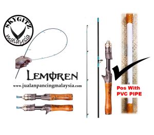 SKYGITZ MALAYSIA FT LEMOREN V2 SOLID TIP UL ULTRA LIGHT SPINNING CASTING ROD