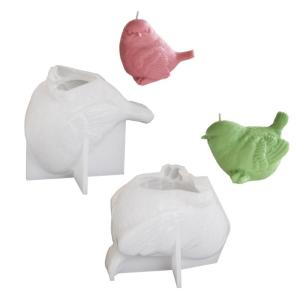 Easy Release Flexible Silicone Mold for Crafting 3D Bird Decorations Great for Handmade and Gifts Daily Use
