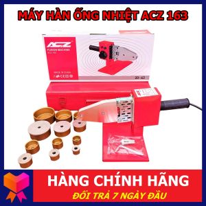 Máy hàn ống nhiệt từ phi 20mm đến 63mm thương hiệu ACZ 163 800W chuyên dụng cho thợ điện nước bảo hành 6 tháng