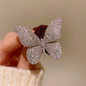 Butterfly Brooch for Women Rhinestone Brooches Fashion Colorful Butterfly Brooch Fashion Wedding Jewelry