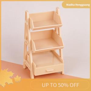 Madha 1 12 Dollhouse Mini Flower Rack Storage Shelf Model Dollhouse Simulation Furniture Decoration Micro Scene Construction Props