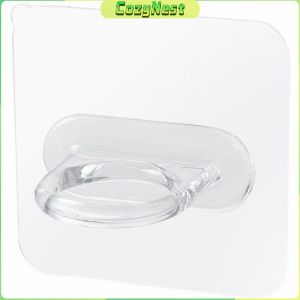 C.N. Transparent Ring-shaped Seamless Multi-function Hook Wall Mounted Hook Shampoo Holder Shower Gel Bot