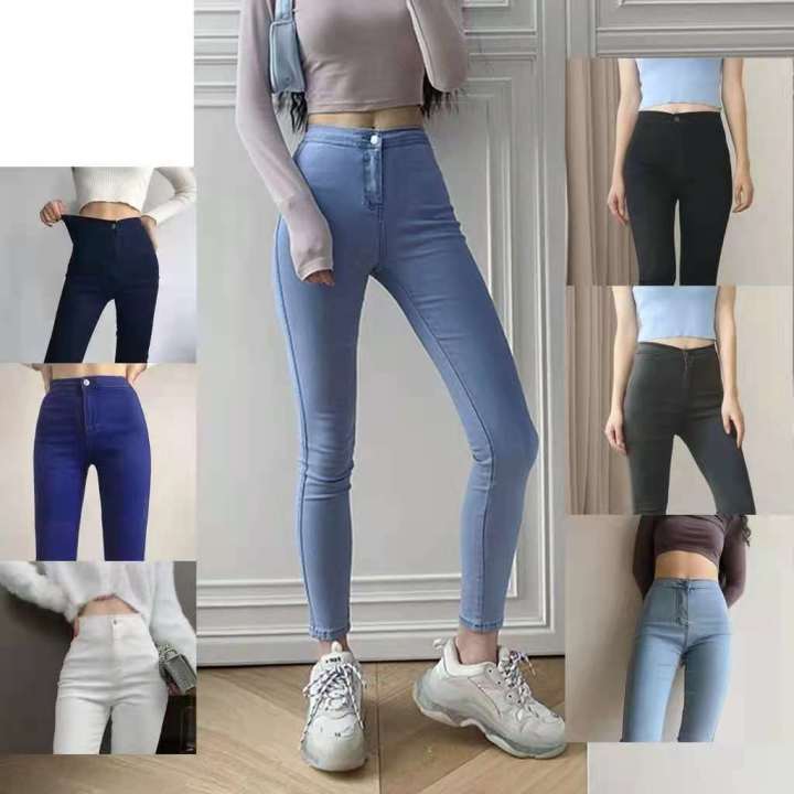 Joni Jeans High Waist Pants Skinny Strechable Lazada Ph 4763