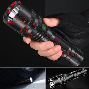 Haixnfire G200 8000LM Powerful XHP50.2 LED Flashlight Xlamp Waterproof Torch Light Ultra Bright Lant