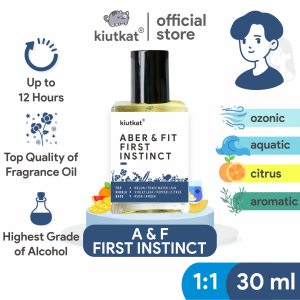 ABER & FIT FIRST INSTINCT by LUZI - Parfum Pria Original Isi 30ml | Searah ABER & FITCH - FIRST INSTINCT