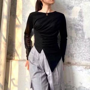 (Diskon 5K) Maven Blouse Atasan Wanita Asimetris Premium Look