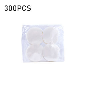 300 Pcs Make Up Cosmetic Cotton Pads Wipe Pads Nail Art Cleaning Pads Soft Daily Supplies Facial Cotton Makeup Remover Tool Organic Makeup Remover Wipes Facial Cleansing Pads Upholstered Reusable Cotton Pads Makeup Cotton Round Miss