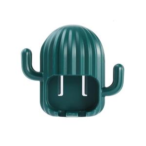 Wall Mounted Cactus Toothbrush Holder Headband Hanger Multipurpose for Bathroom Mirror Countertop