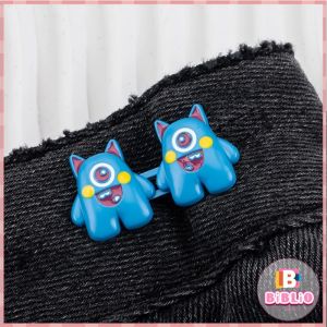 Biblio 1 Set Cartoon Pattern Waist Buckle For Women Skirt Jeans Adjustable Waist Clip Buttons Accessories