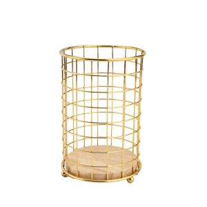 TIMOTHEAM Waterproof Chopsticks Storage Rack Durable Sturdy Makeup Brush Holder Reusable Space Saving Chopsticks Drainer Basket Bathroom Accessories