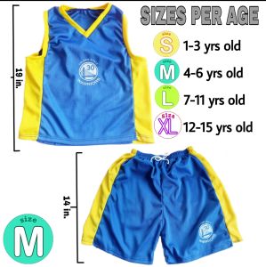 BASKETBALL JERSEY TERNO NBA TEAMS for Kids 1-15 years old