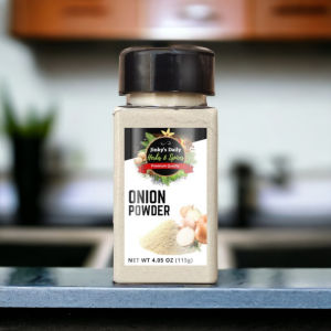 Onion Powder 100g in Shaker Bottle by Jinkys Daily Herbs & Spices