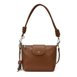 Retro and stylish bags Longxiang bag is a fashionable commuter trendy crossbody bag a high-end casual niche shoulder bag