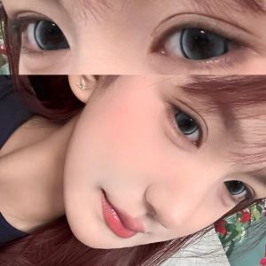 6 Monthes 14.5mm Large-diameter Color Mixed-race Non-irritating Glasses  半年抛2片装大小直径隐形眼镜学生爆款隐形眼镜女
